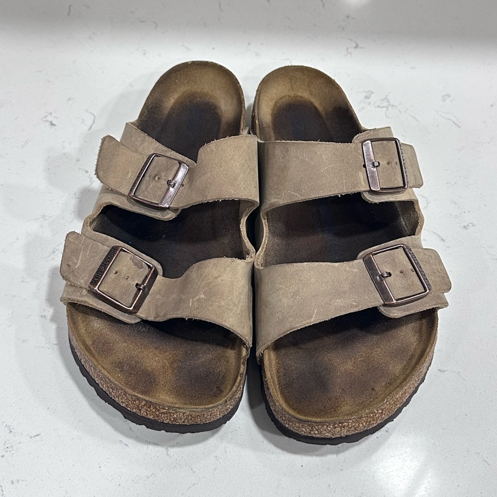 Mens Birkenstocks 44 in Taupe (US 11)